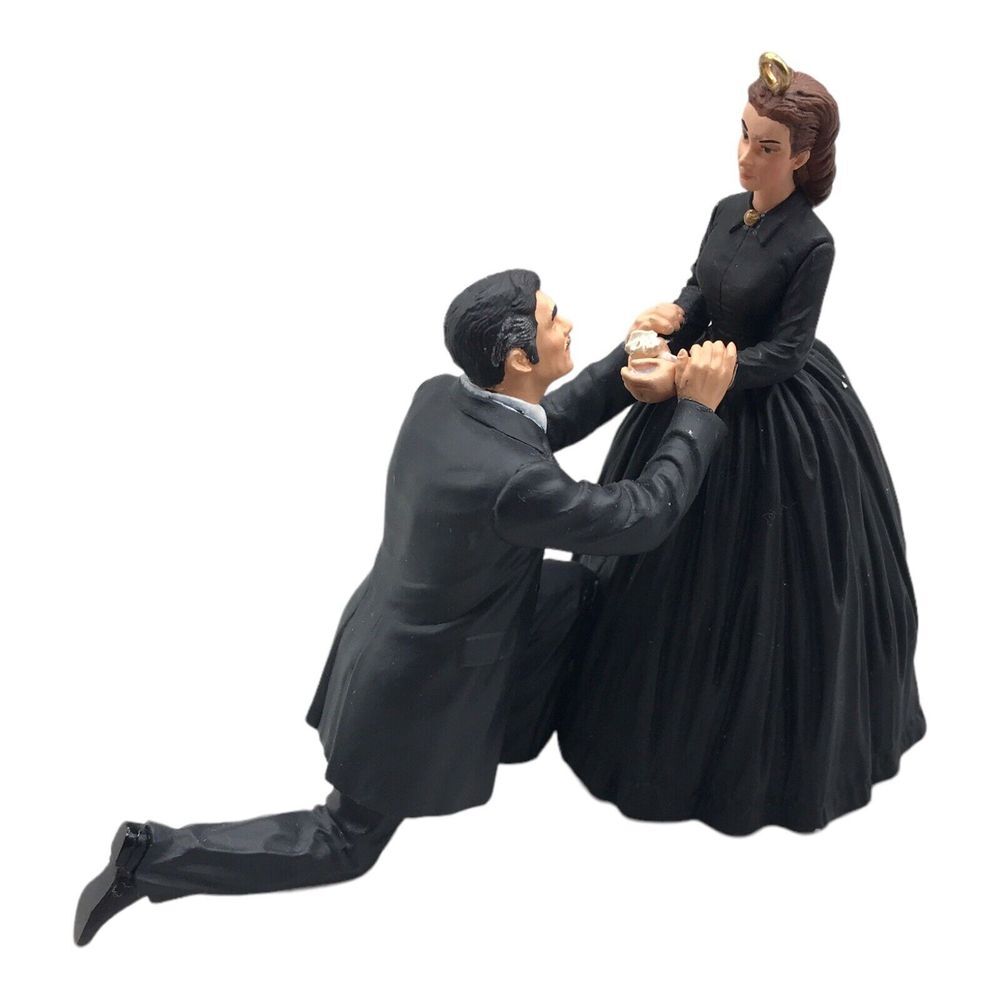 2006 Hallmark Keepsake Scarlett O'Hara‎ Rhett Butler Ornament Gone With The Wind